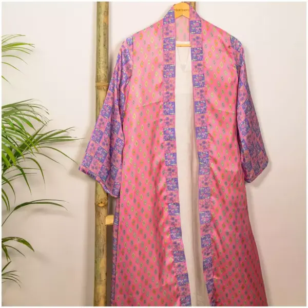 Long Shrug Pastel Pink - Rooh - AmbarTaara Designs