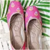 Traditional Footwear Jutti - Coral