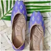 Traditional Footwear Jutti - Lilac - AmbarTaara Designs