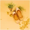 Traditional Footwear Jutti - Ivory - AmbarTaara Designs